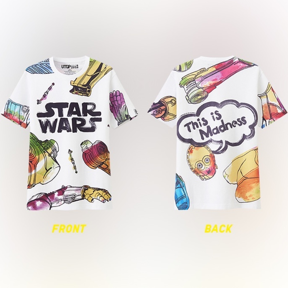 NWOT UNIQLO X Star Wars T Shirt Size Medium